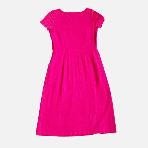 Boden Phoebe Jersey Dress, Color: Azalea, Size 2 - Picture 5 of 8